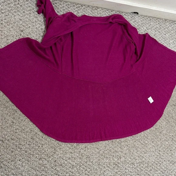 Eileen Fisher Raspberry Cardigan - Picture 6 of 11